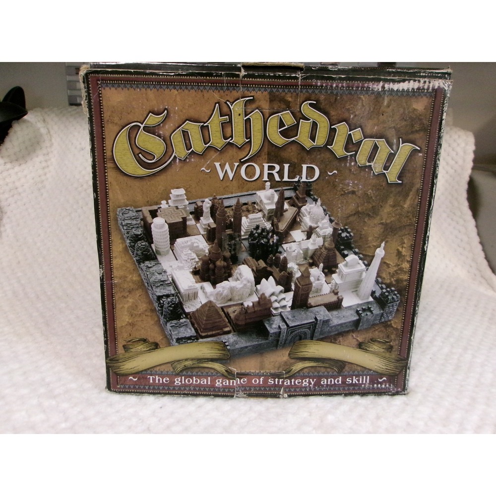Cathedral World Board Game Family Games America Polystone Strategy Game 609